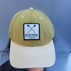 Tentree Apparel hiking cap / hat heavy canvas construction